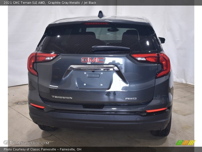 Graphite Gray Metallic / Jet Black 2021 GMC Terrain SLE AWD