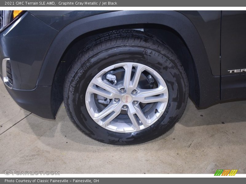 Graphite Gray Metallic / Jet Black 2021 GMC Terrain SLE AWD