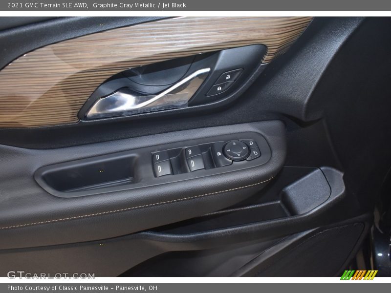 Graphite Gray Metallic / Jet Black 2021 GMC Terrain SLE AWD