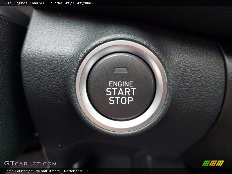 Thunder Gray / Gray/Black 2022 Hyundai Kona SEL