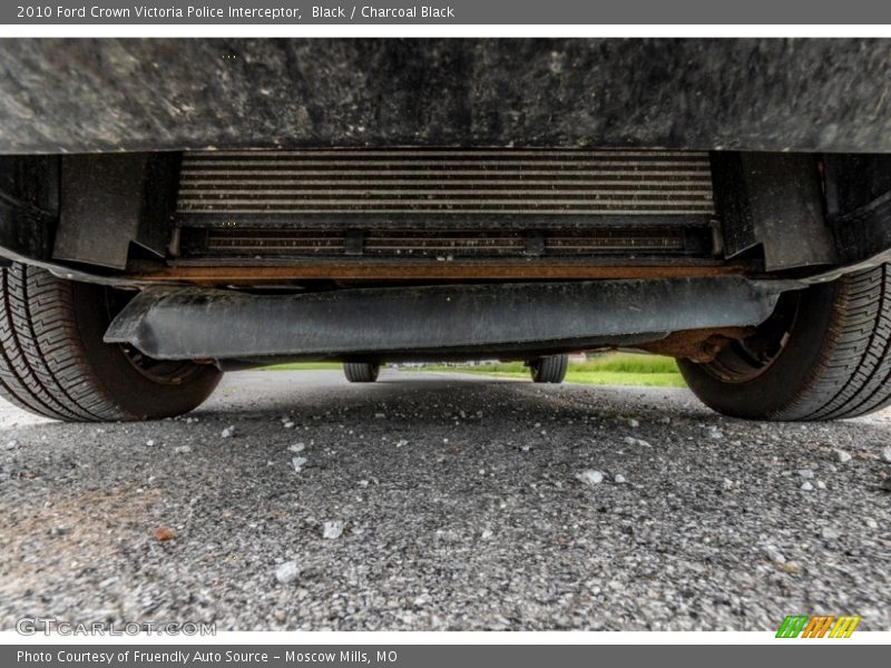 Black / Charcoal Black 2010 Ford Crown Victoria Police Interceptor