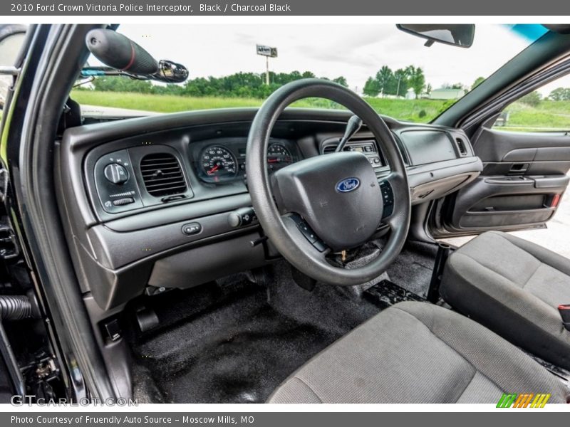 Dashboard of 2010 Crown Victoria Police Interceptor