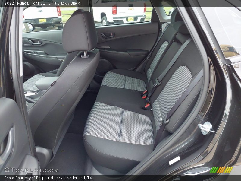 Rear Seat of 2022 Kona SE