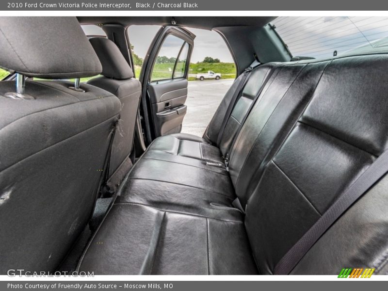 Black / Charcoal Black 2010 Ford Crown Victoria Police Interceptor
