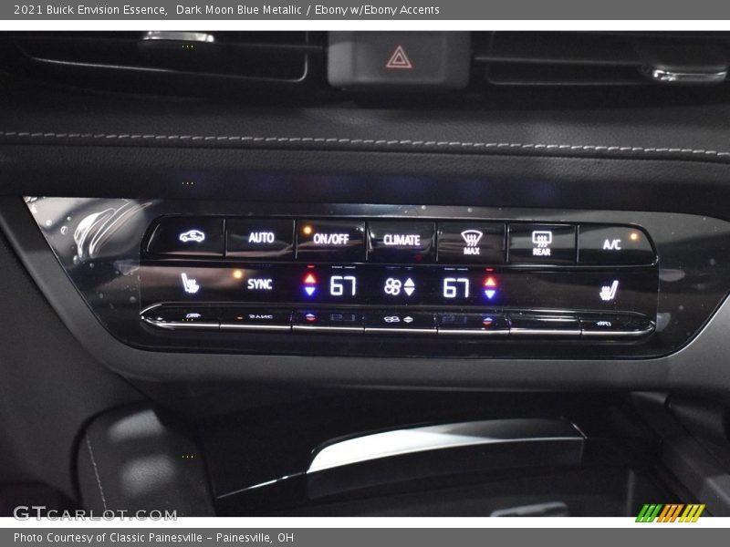 Dark Moon Blue Metallic / Ebony w/Ebony Accents 2021 Buick Envision Essence