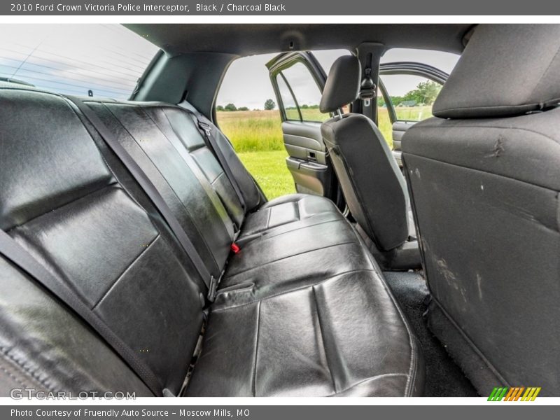 Black / Charcoal Black 2010 Ford Crown Victoria Police Interceptor