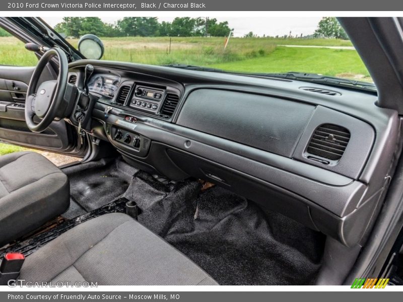 Black / Charcoal Black 2010 Ford Crown Victoria Police Interceptor
