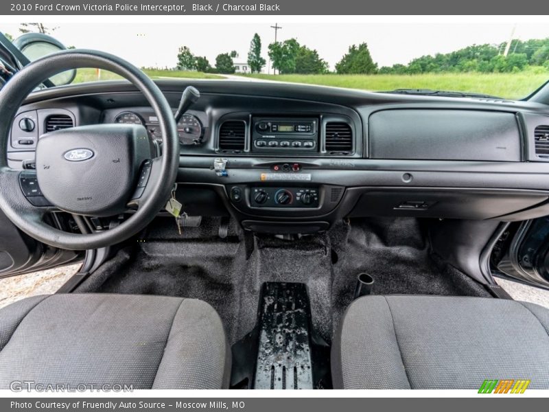 Dashboard of 2010 Crown Victoria Police Interceptor