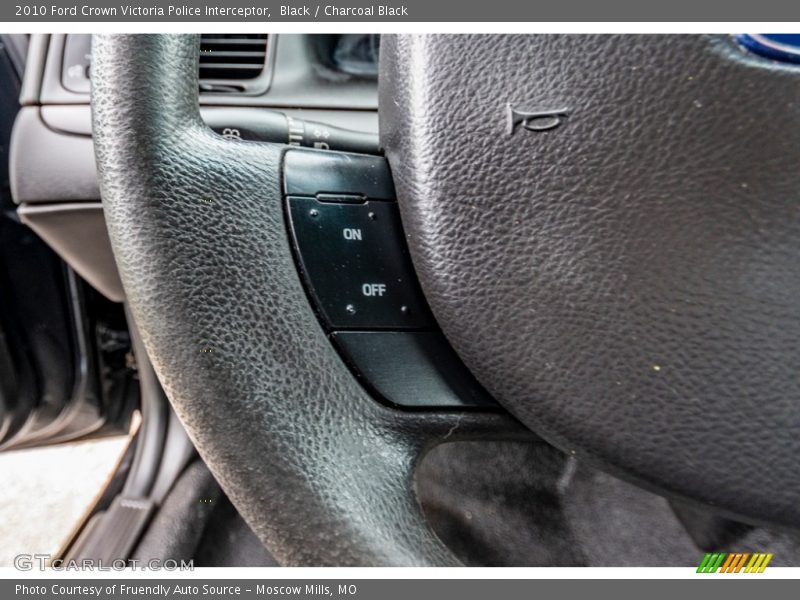 Black / Charcoal Black 2010 Ford Crown Victoria Police Interceptor