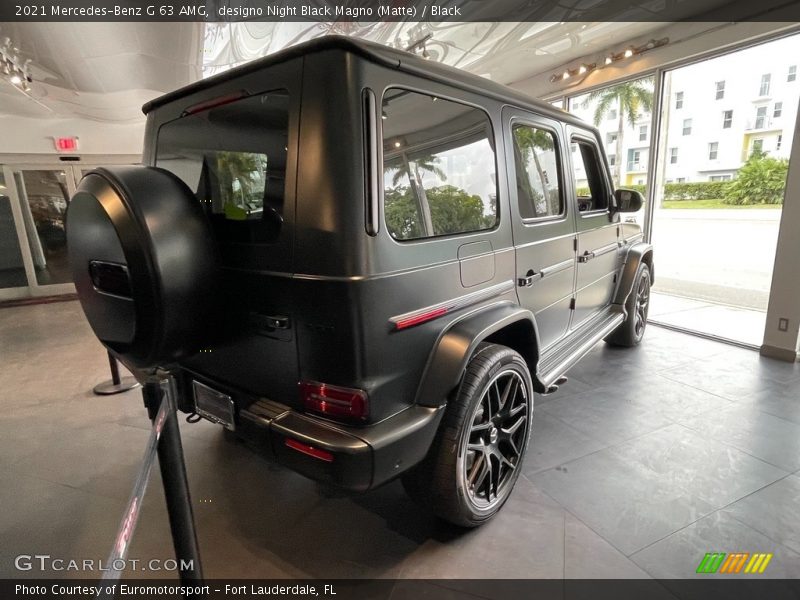 designo Night Black Magno (Matte) / Black 2021 Mercedes-Benz G 63 AMG