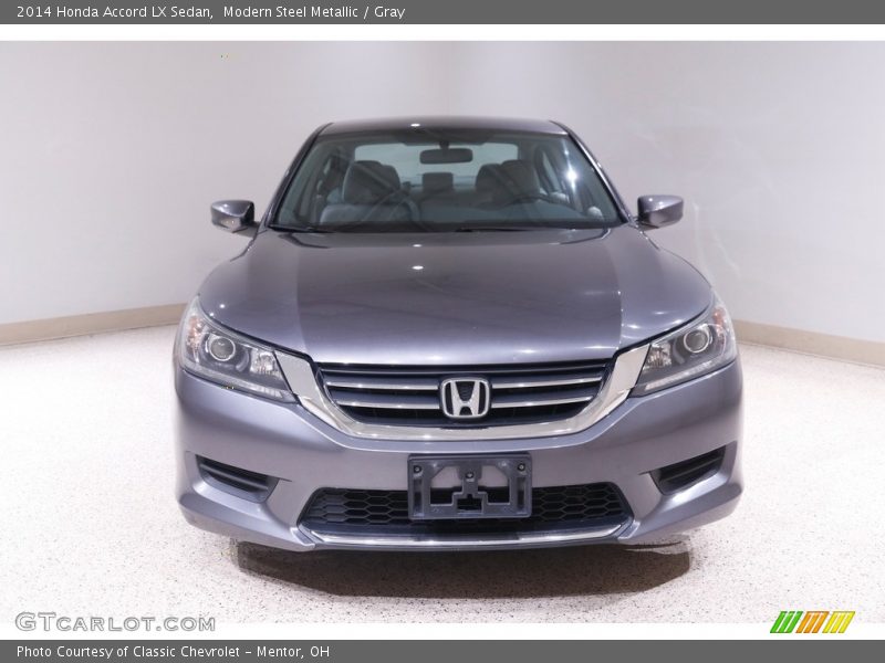 Modern Steel Metallic / Gray 2014 Honda Accord LX Sedan