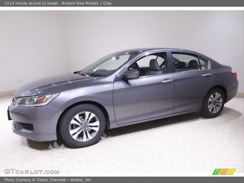 Modern Steel Metallic / Gray 2014 Honda Accord LX Sedan