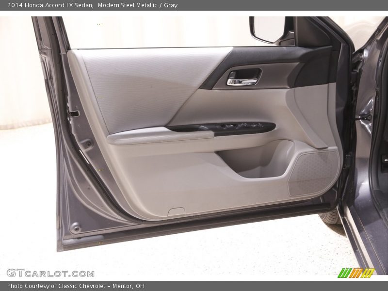 Modern Steel Metallic / Gray 2014 Honda Accord LX Sedan