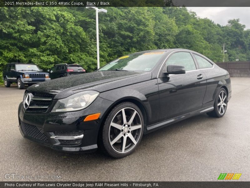 Front 3/4 View of 2015 C 350 4Matic Coupe