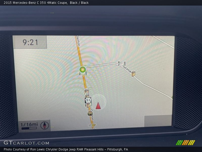Navigation of 2015 C 350 4Matic Coupe