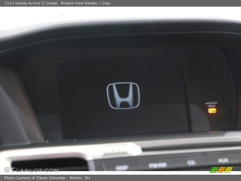 Modern Steel Metallic / Gray 2014 Honda Accord LX Sedan