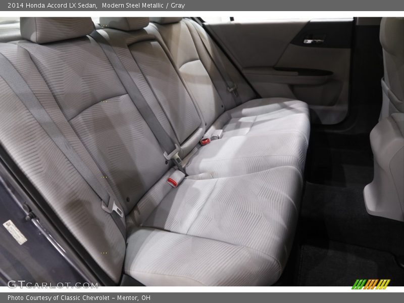 Modern Steel Metallic / Gray 2014 Honda Accord LX Sedan