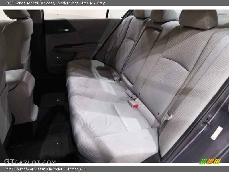 Modern Steel Metallic / Gray 2014 Honda Accord LX Sedan