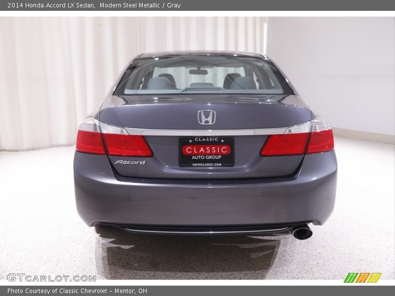 Modern Steel Metallic / Gray 2014 Honda Accord LX Sedan
