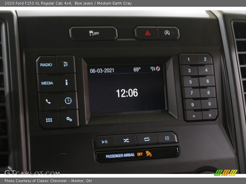 Controls of 2020 F150 XL Regular Cab 4x4