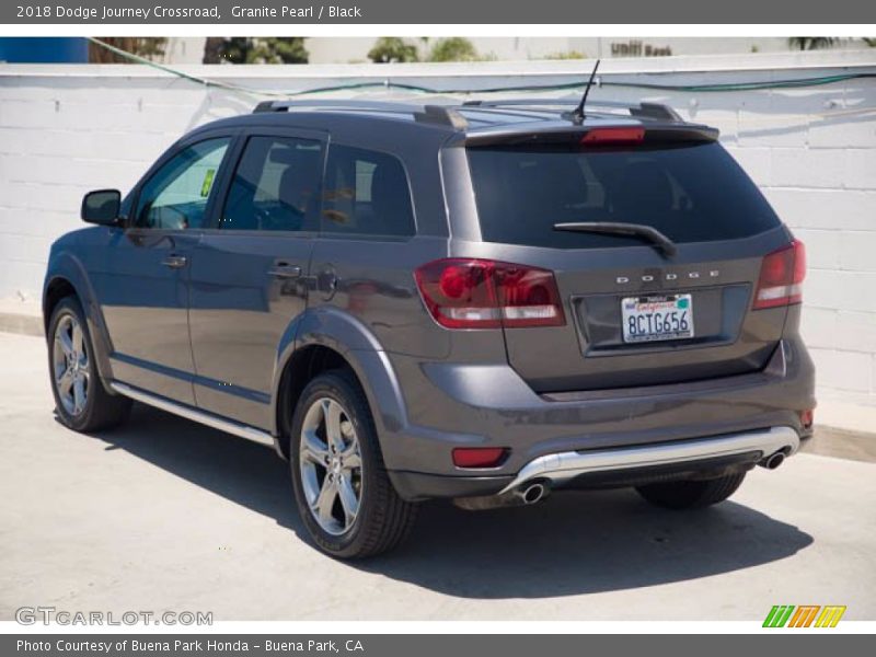 Granite Pearl / Black 2018 Dodge Journey Crossroad