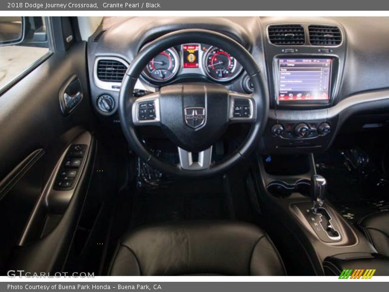 Granite Pearl / Black 2018 Dodge Journey Crossroad