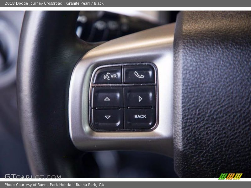 Granite Pearl / Black 2018 Dodge Journey Crossroad
