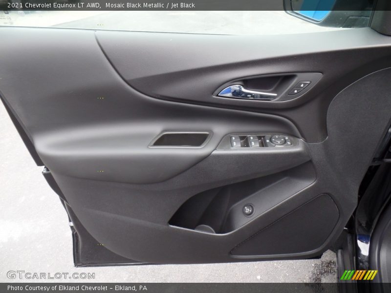 Mosaic Black Metallic / Jet Black 2021 Chevrolet Equinox LT AWD