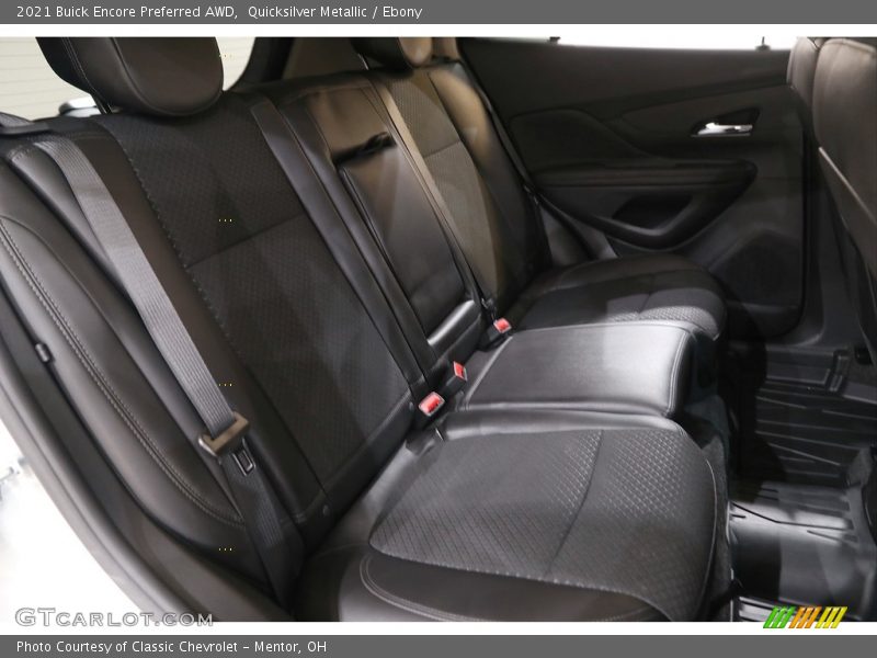 Rear Seat of 2021 Encore Preferred AWD