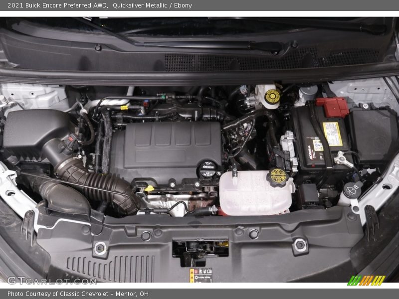  2021 Encore Preferred AWD Engine - 1.4 Liter Turbocharged DOHC 16-Valve VVT 4 Cylinder