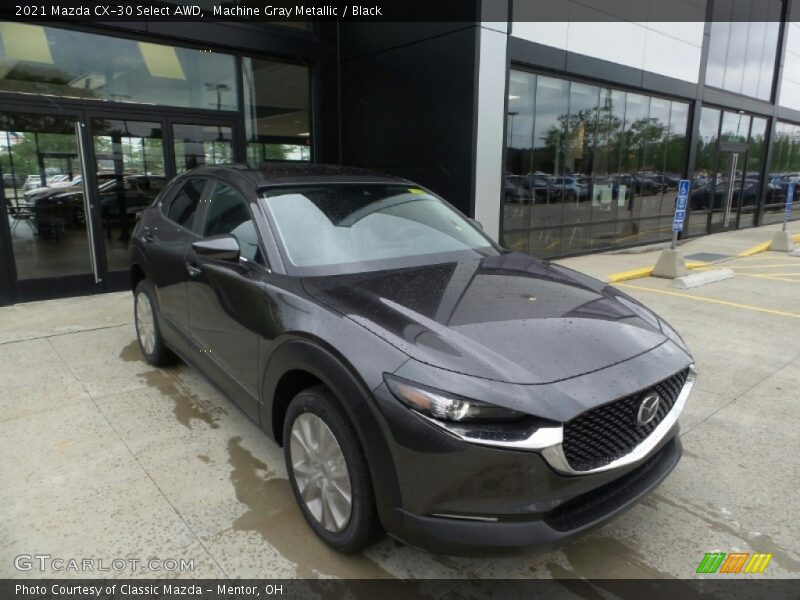 Machine Gray Metallic / Black 2021 Mazda CX-30 Select AWD