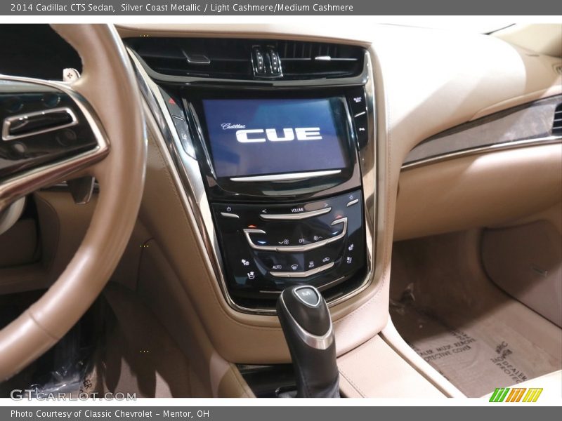 Silver Coast Metallic / Light Cashmere/Medium Cashmere 2014 Cadillac CTS Sedan