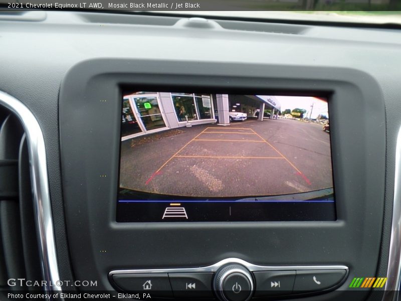 Mosaic Black Metallic / Jet Black 2021 Chevrolet Equinox LT AWD