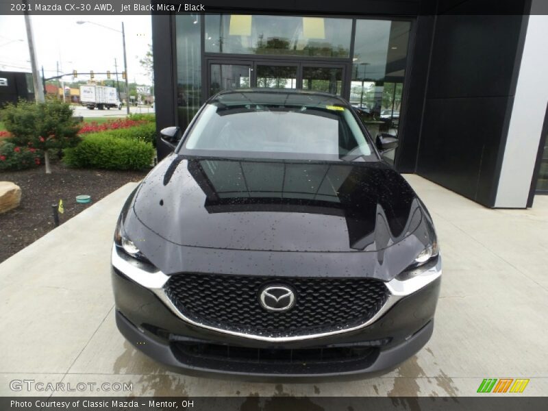 Jet Black Mica / Black 2021 Mazda CX-30 AWD