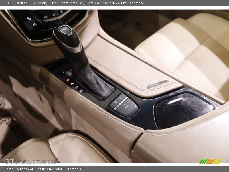 Silver Coast Metallic / Light Cashmere/Medium Cashmere 2014 Cadillac CTS Sedan