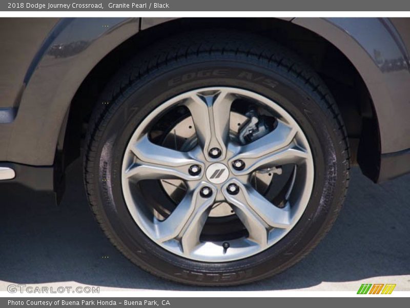 Granite Pearl / Black 2018 Dodge Journey Crossroad