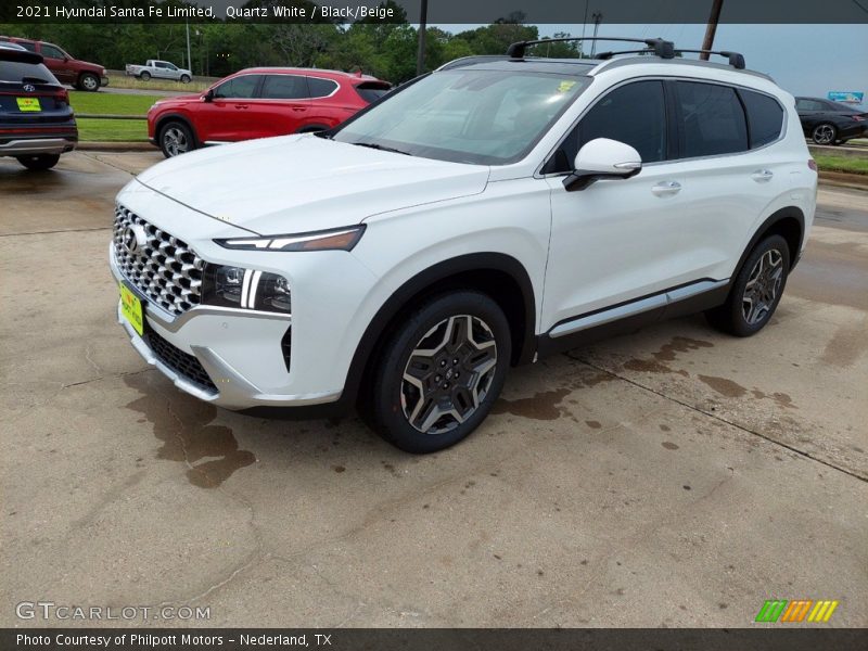 Front 3/4 View of 2021 Santa Fe Limited