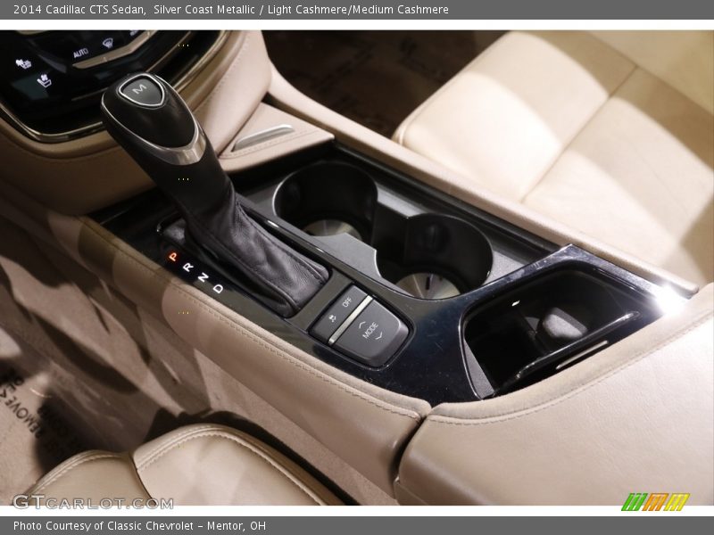Silver Coast Metallic / Light Cashmere/Medium Cashmere 2014 Cadillac CTS Sedan
