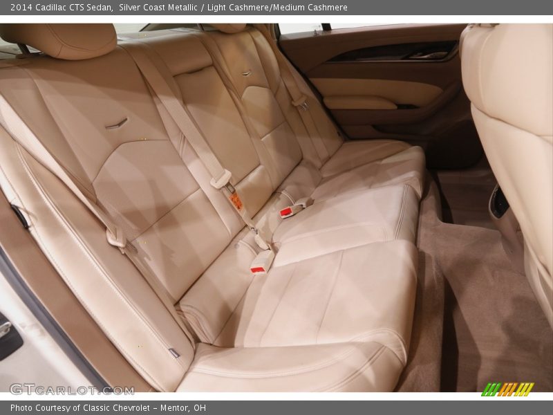 Silver Coast Metallic / Light Cashmere/Medium Cashmere 2014 Cadillac CTS Sedan