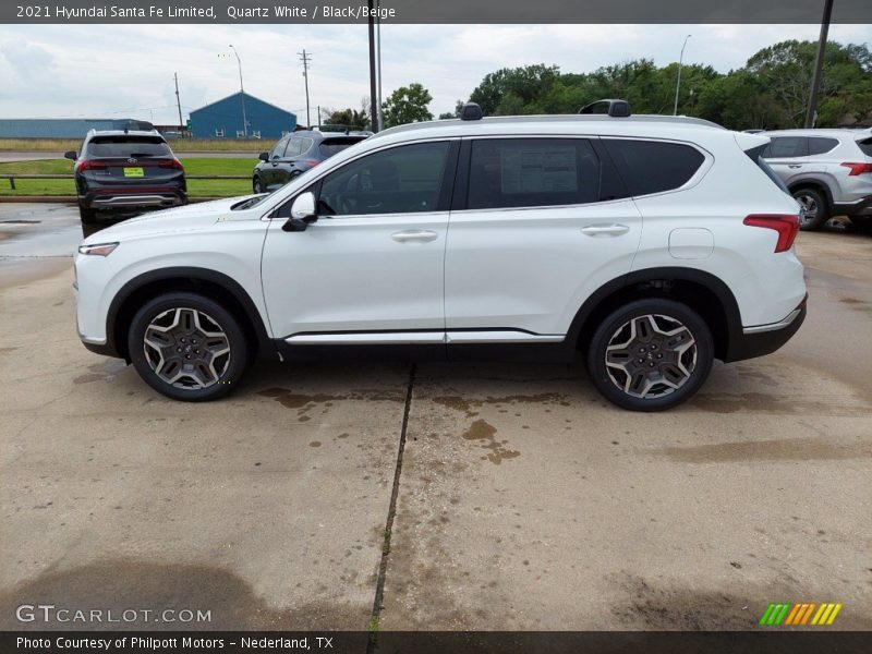  2021 Santa Fe Limited Quartz White