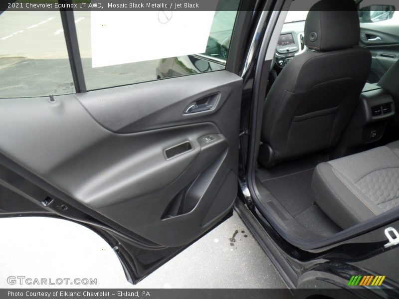 Mosaic Black Metallic / Jet Black 2021 Chevrolet Equinox LT AWD