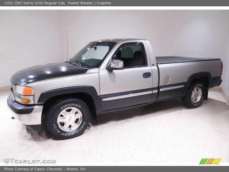  2002 Sierra 1500 Regular Cab Pewter Metallic