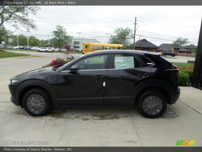 Jet Black Mica / Black 2021 Mazda CX-30 AWD