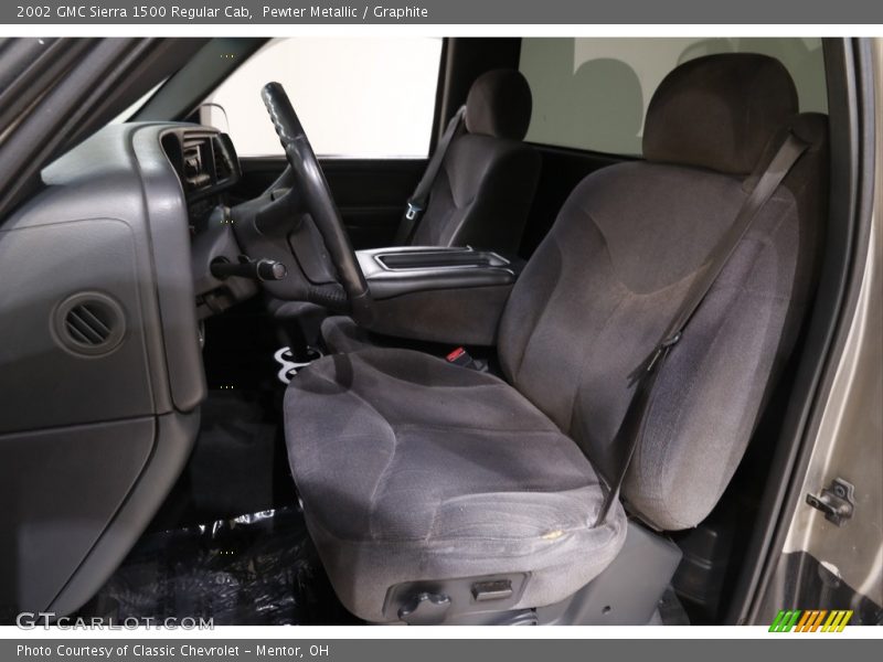 Front Seat of 2002 Sierra 1500 Regular Cab