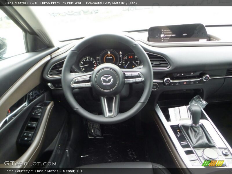 Polymetal Gray Metallic / Black 2021 Mazda CX-30 Turbo Premium Plus AWD
