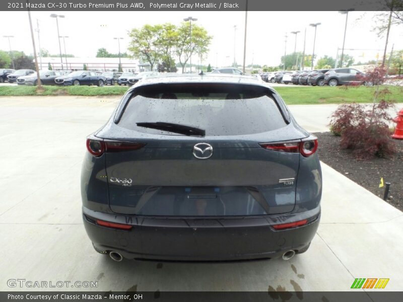 Polymetal Gray Metallic / Black 2021 Mazda CX-30 Turbo Premium Plus AWD