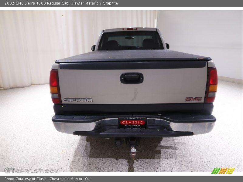 Pewter Metallic / Graphite 2002 GMC Sierra 1500 Regular Cab