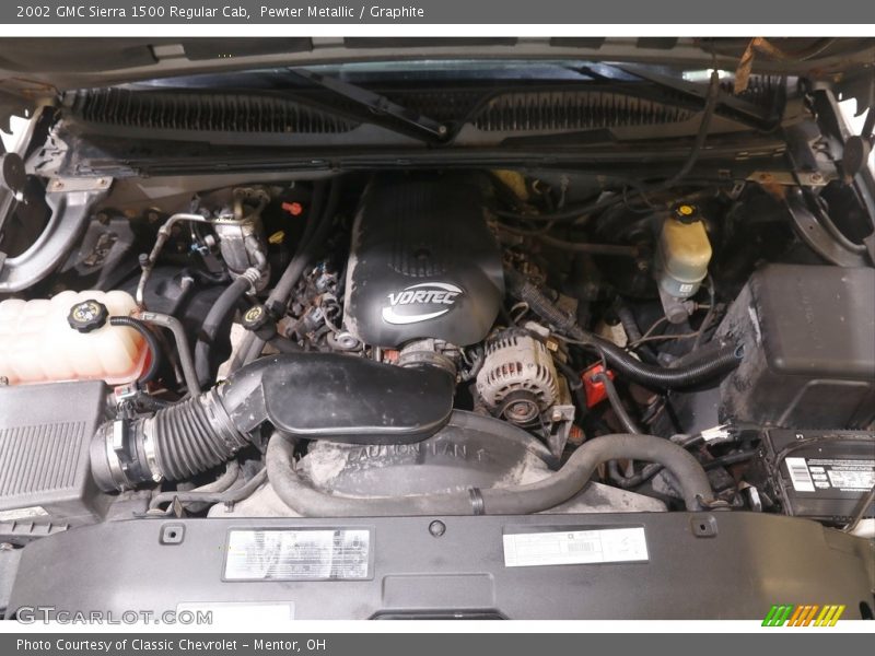  2002 Sierra 1500 Regular Cab Engine - 5.3 Liter OHV 16-Valve V8