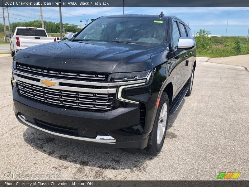 Black / Jet Black 2021 Chevrolet Suburban Premier 4WD