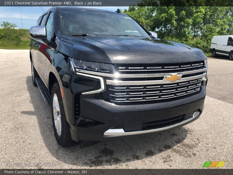 Black / Jet Black 2021 Chevrolet Suburban Premier 4WD
